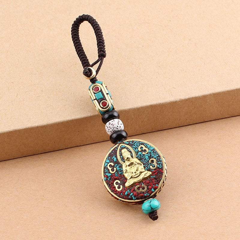 Wholesale Nepalese Vintage Car Alloy Keychains